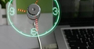 ONXE LED USB Clock Fan Review